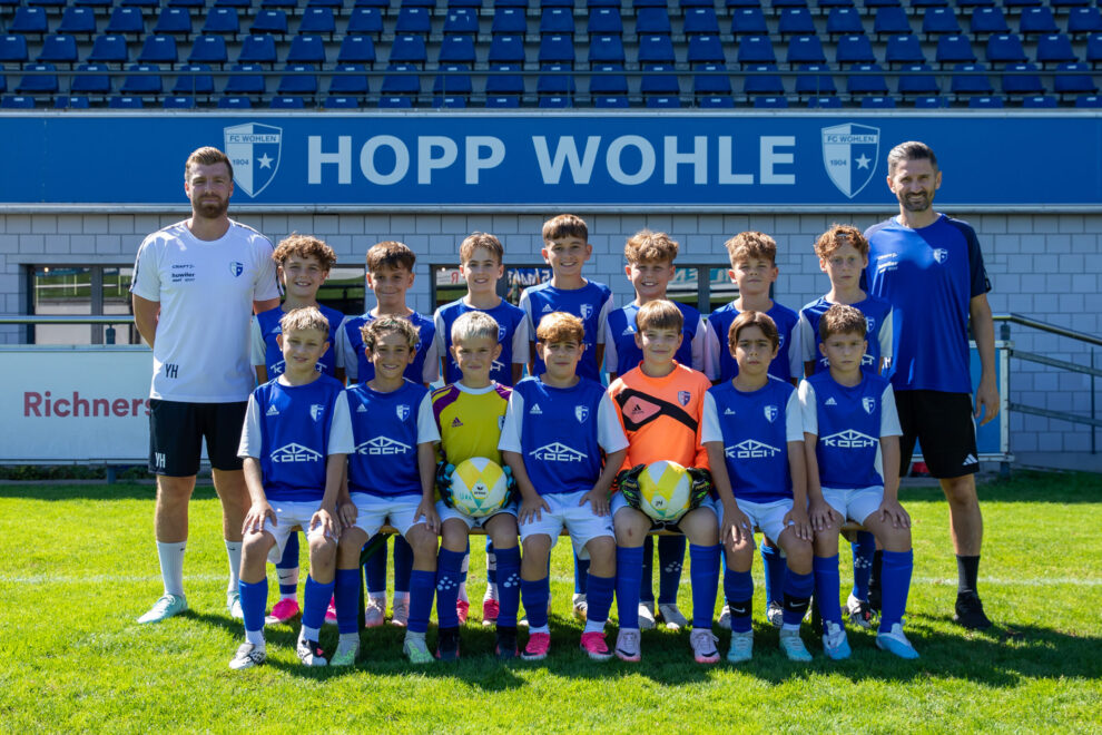 Gruppenbild U11 – Junioren