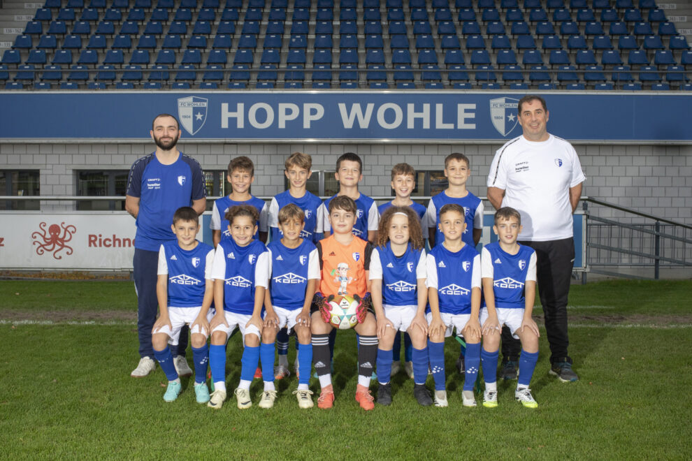 Gruppenbild U11 – Junioren
